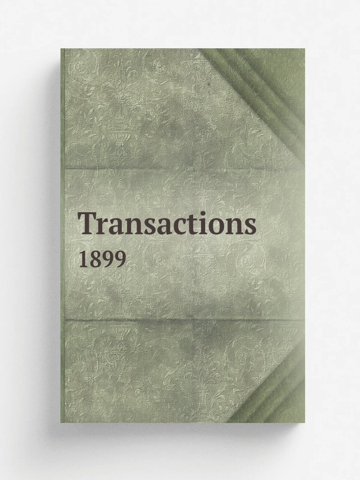 Transactions. 1899 | 1894 | Atlanta | Репринт