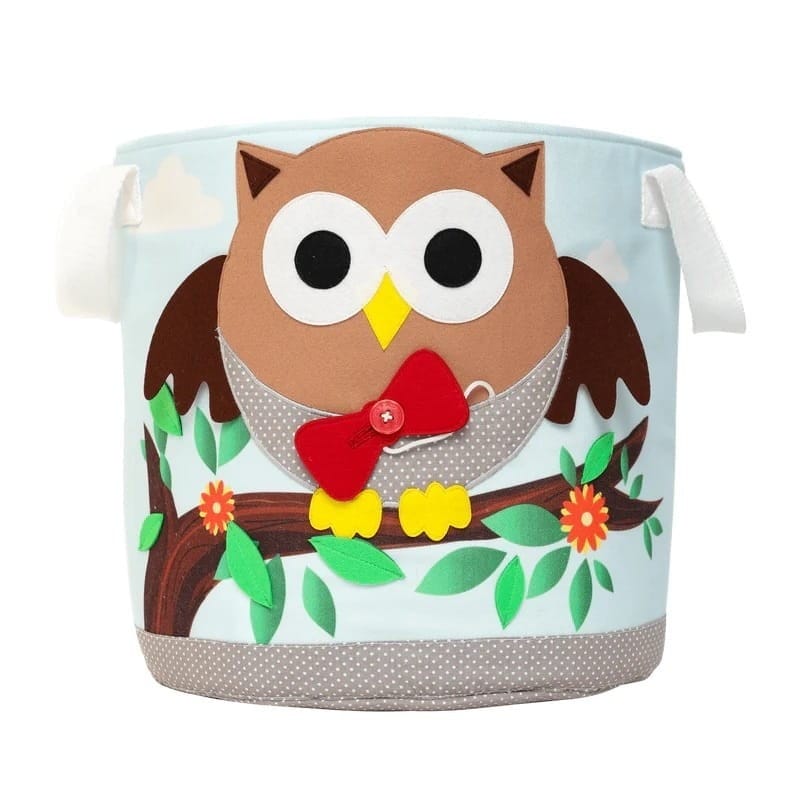 Корзина для хранения Jolly Designs Сова, синий