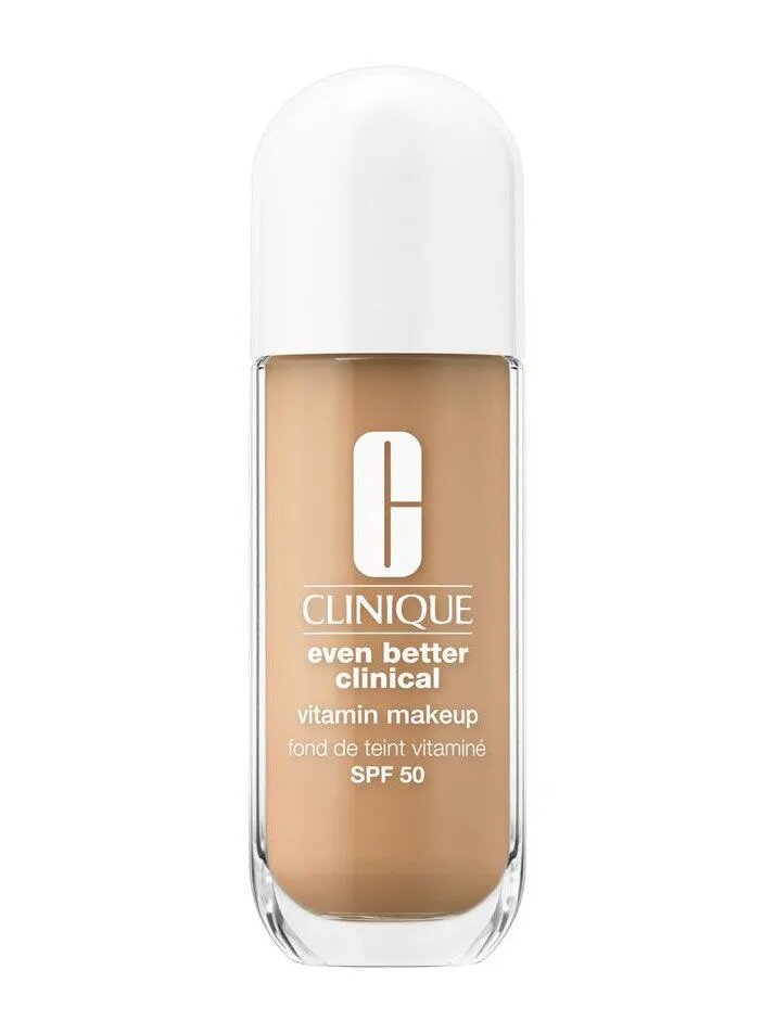 Clinique Тональный крем для лица ухаживающий с витамином С Even Better Clinical Vitamin Makeup, SPF 50, тон Light Medium Cool 5, 30 мл