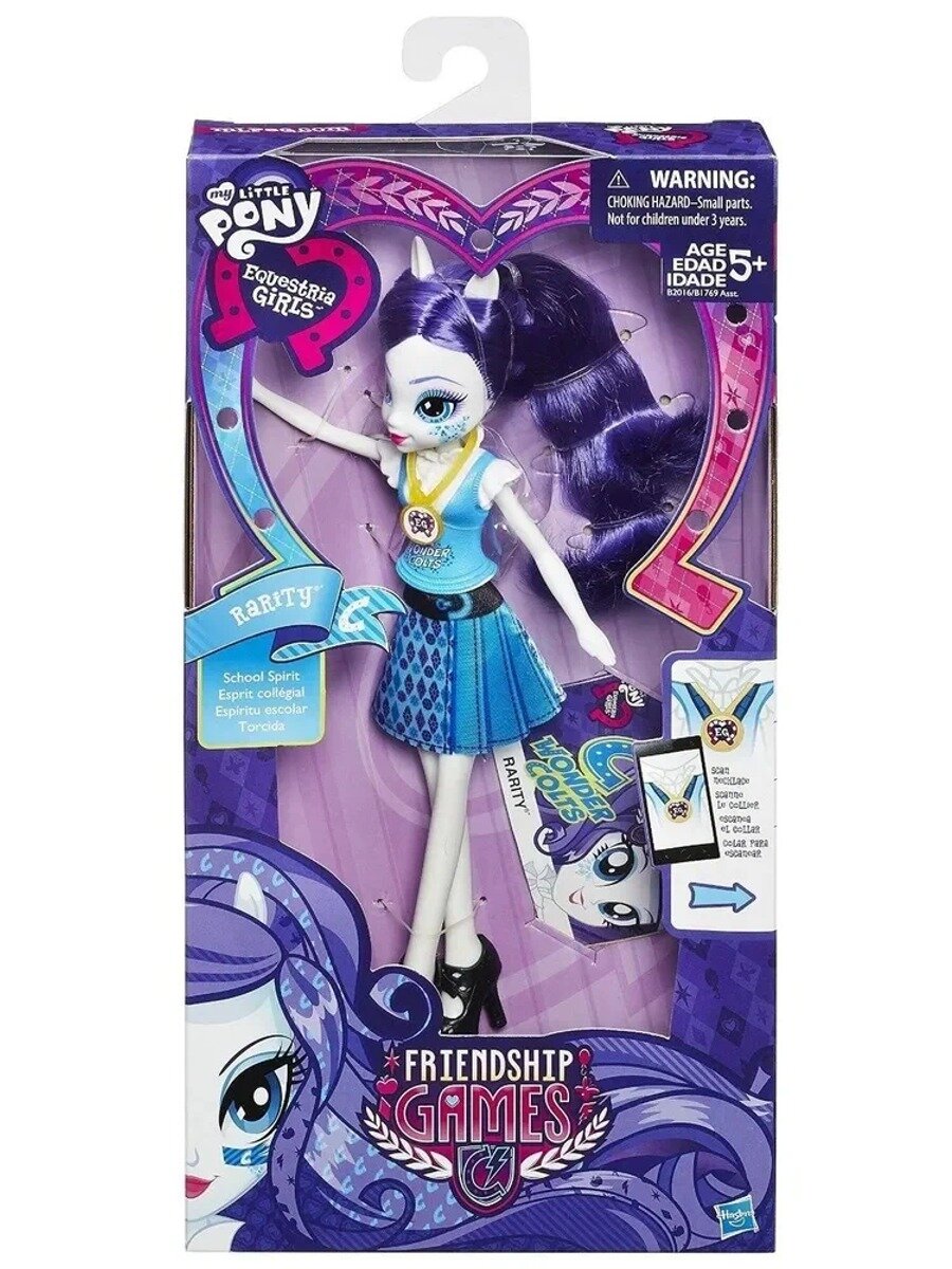 My Little Pony Маленькая пони Деревенская девочка, RARITY , игровые куклы, подарки для девочек