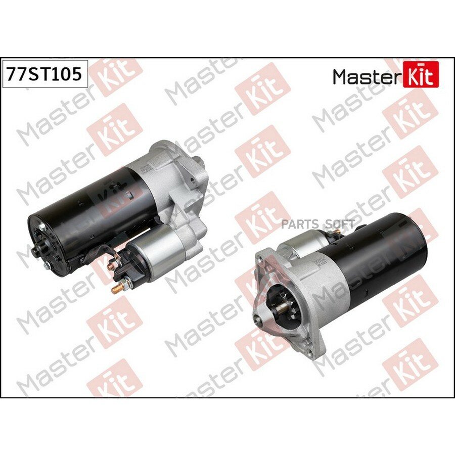 Стартер 2, 5kW CITROEN Jumper (244) / FIAT Ducato / PEUGEOT Boxer (244) от официального дистрибьютора, MASTERKIT, артикул 77ST105