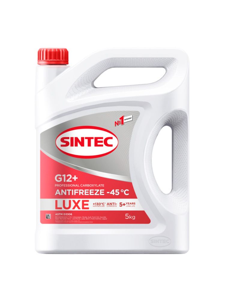 Антифриз SINTEC Antifreeze Luxe G12+ 5кг