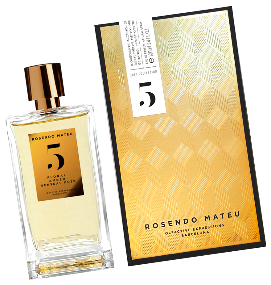 Парфюмерная вода Rosendo Mateu No 5 Floral Amber Sensual Musk пробник 2 / Розендо Матеу Цветы Амбра Мускус мини