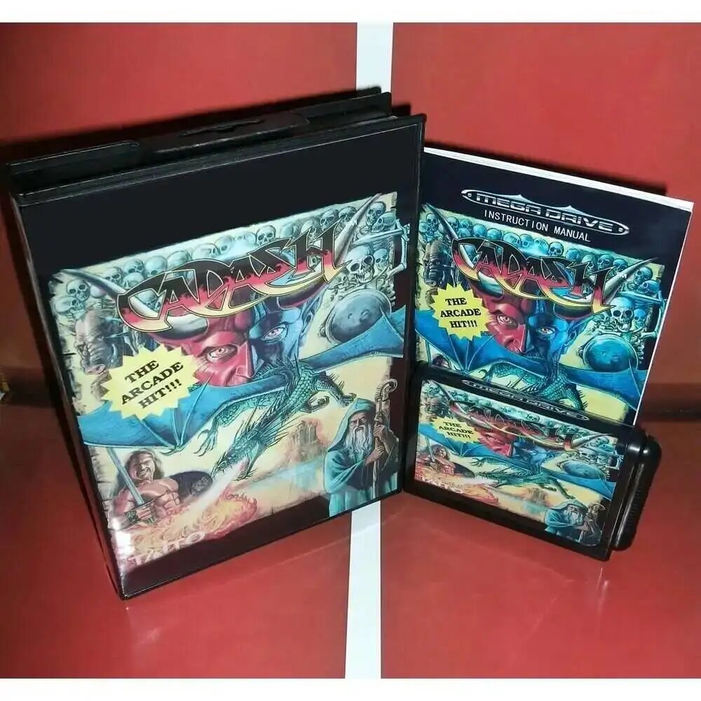 Игровая карта Cadash Sega Mega Drive/Genesis, цвет JP Shell