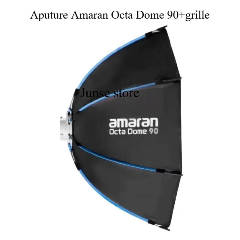 Софтбокс Aputure Amaran Octa Dome 90, Быстросъемный восьмиугольный софтбокс с сотовой сеткой для Amaran 300c 150c 200xS 60xS 300x 600x Pro
