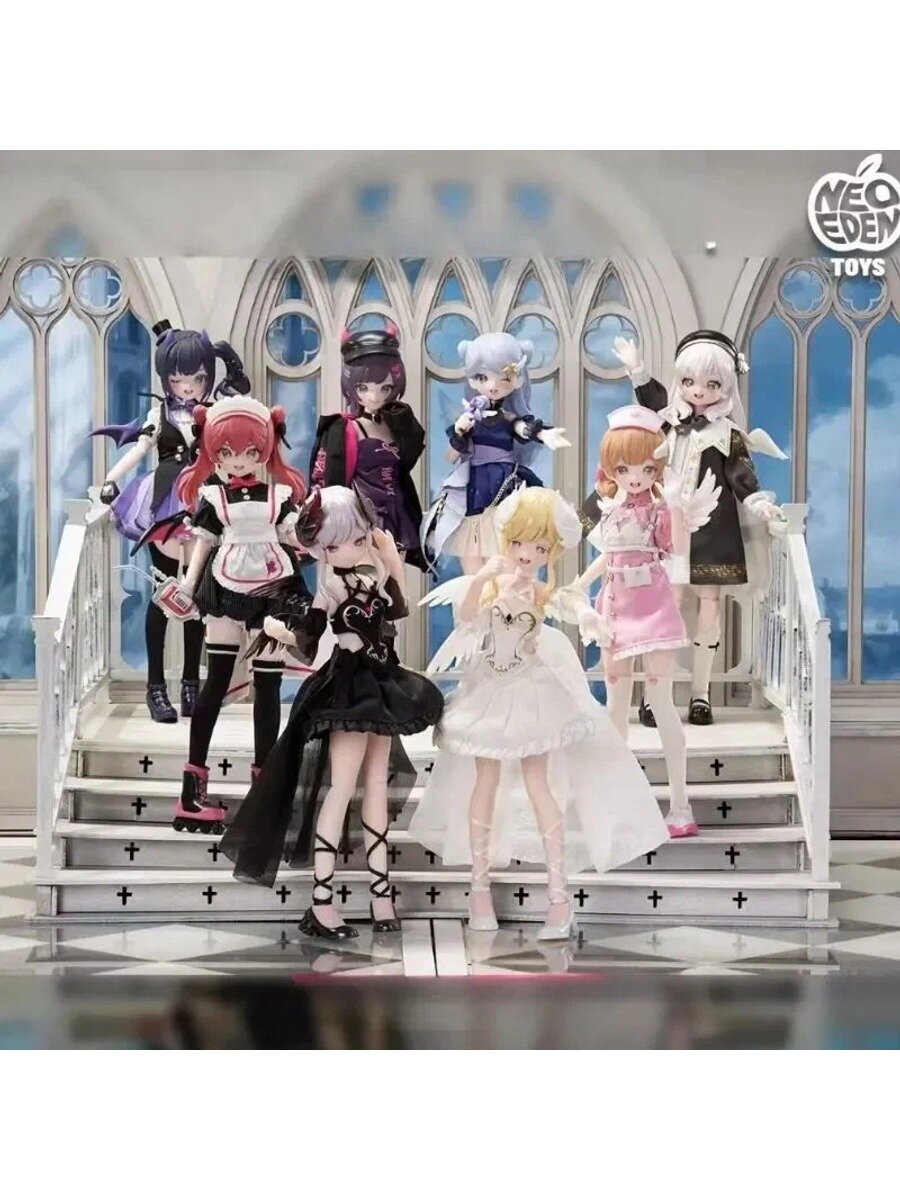 Световой кошмар Близнецы, 22 см, BJD doll, Neo Eden Toys классический вариант серии