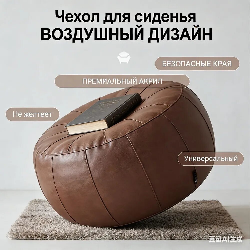 Запчасти для дивана 50х50х30 см, темно-коричневый