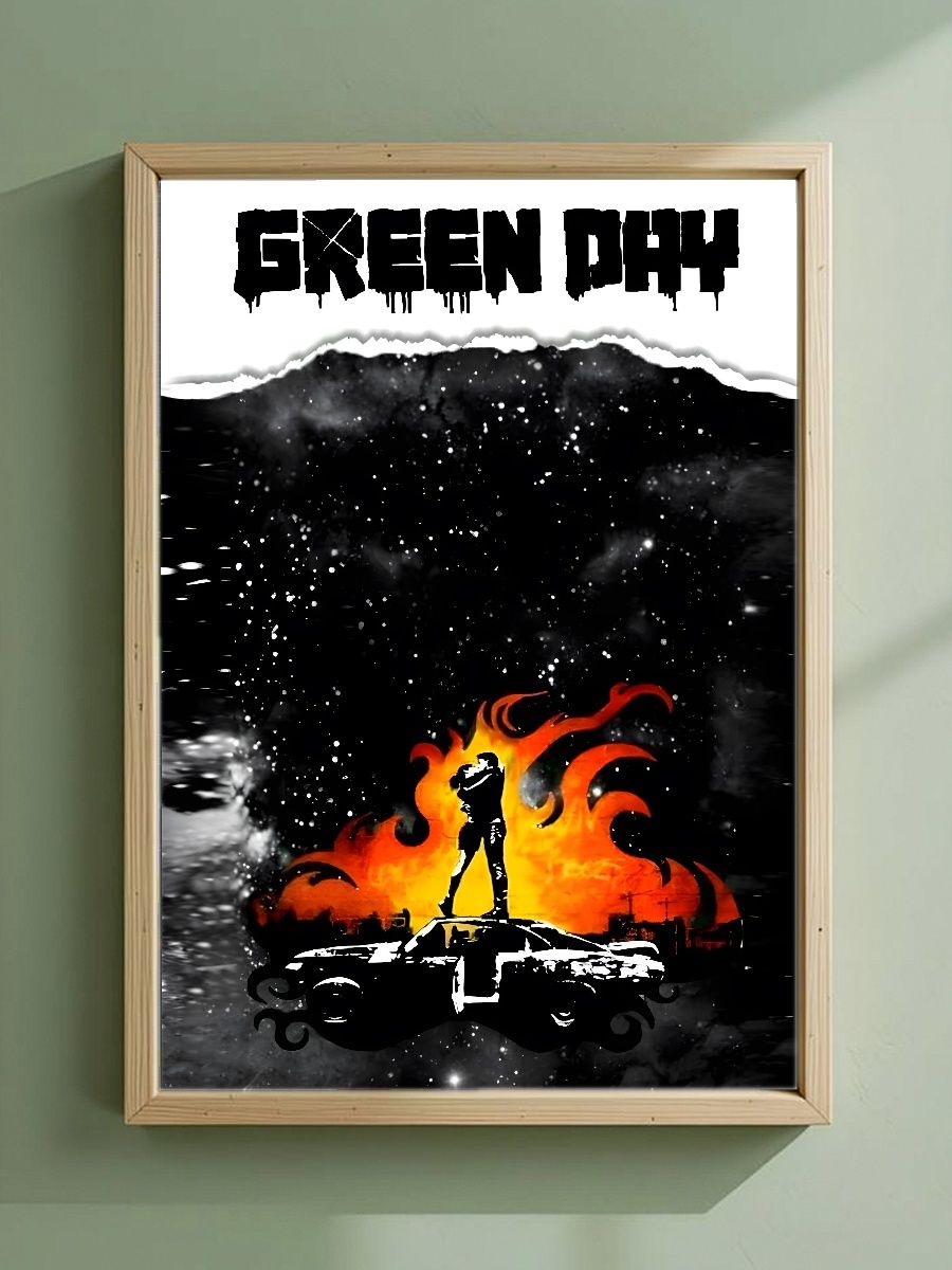 Постер, плакат на стену "Green Day: The Early Years" 42 см х 29,7 см (А3), Без Рамы
