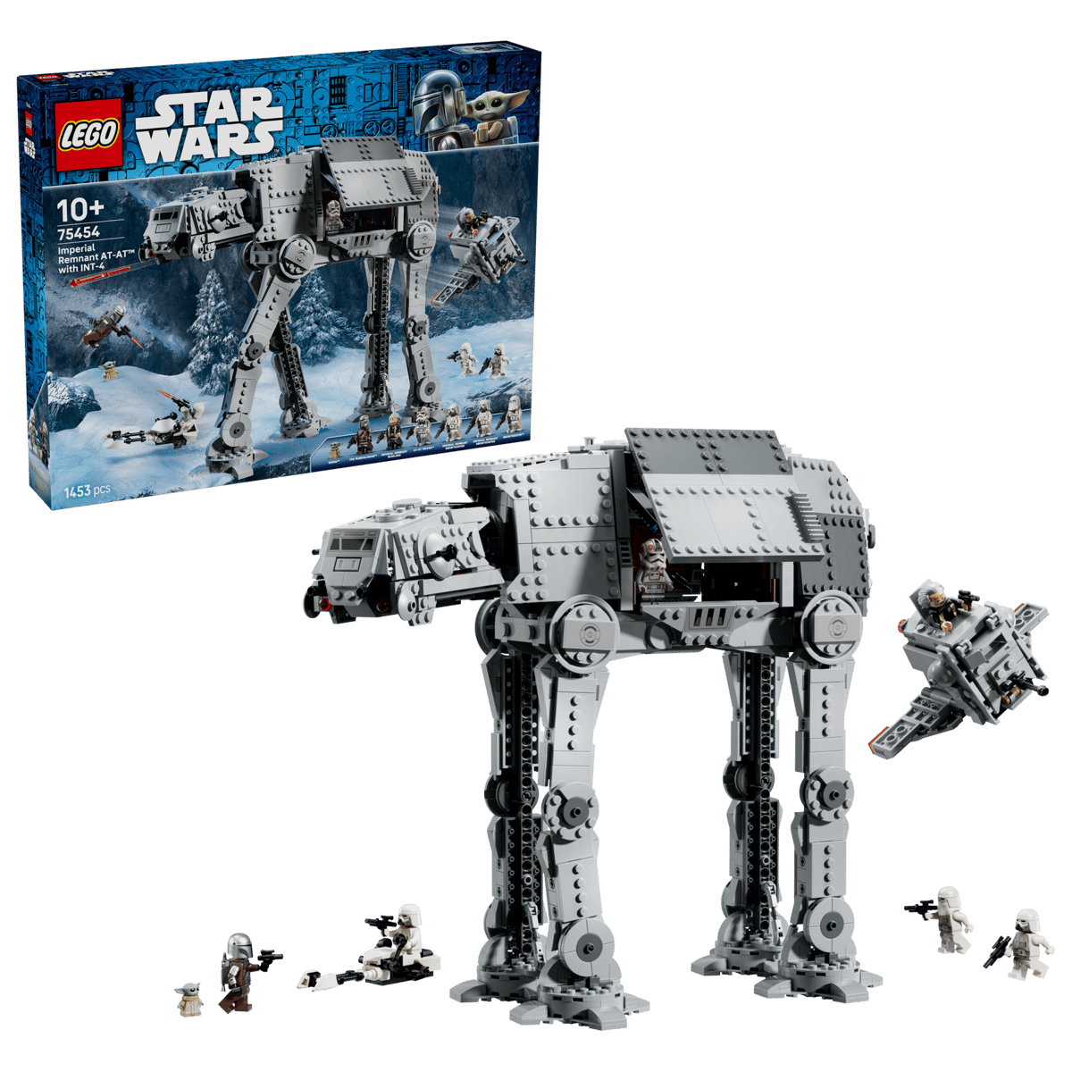 Конструктор LEGO Star Wars Имперский AT-AT с INT-4 75454, 1453 детали, от 10 лет