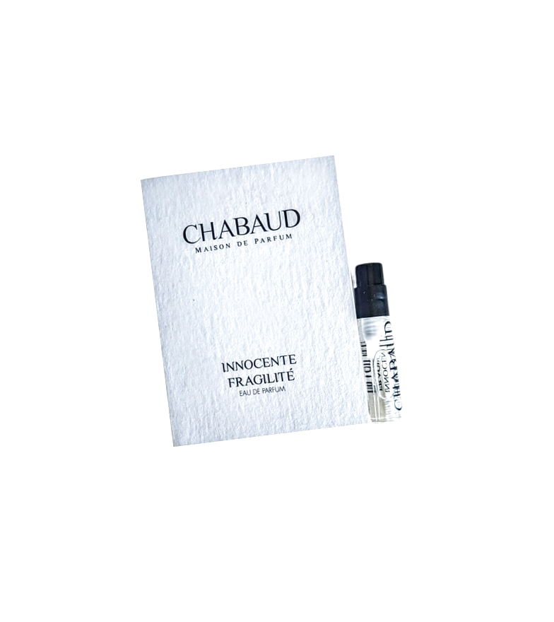 Пробник парфюмерной воды Шабо Инносент Фражилите 1.8 мл женский - Chabaud Maison De Parfum