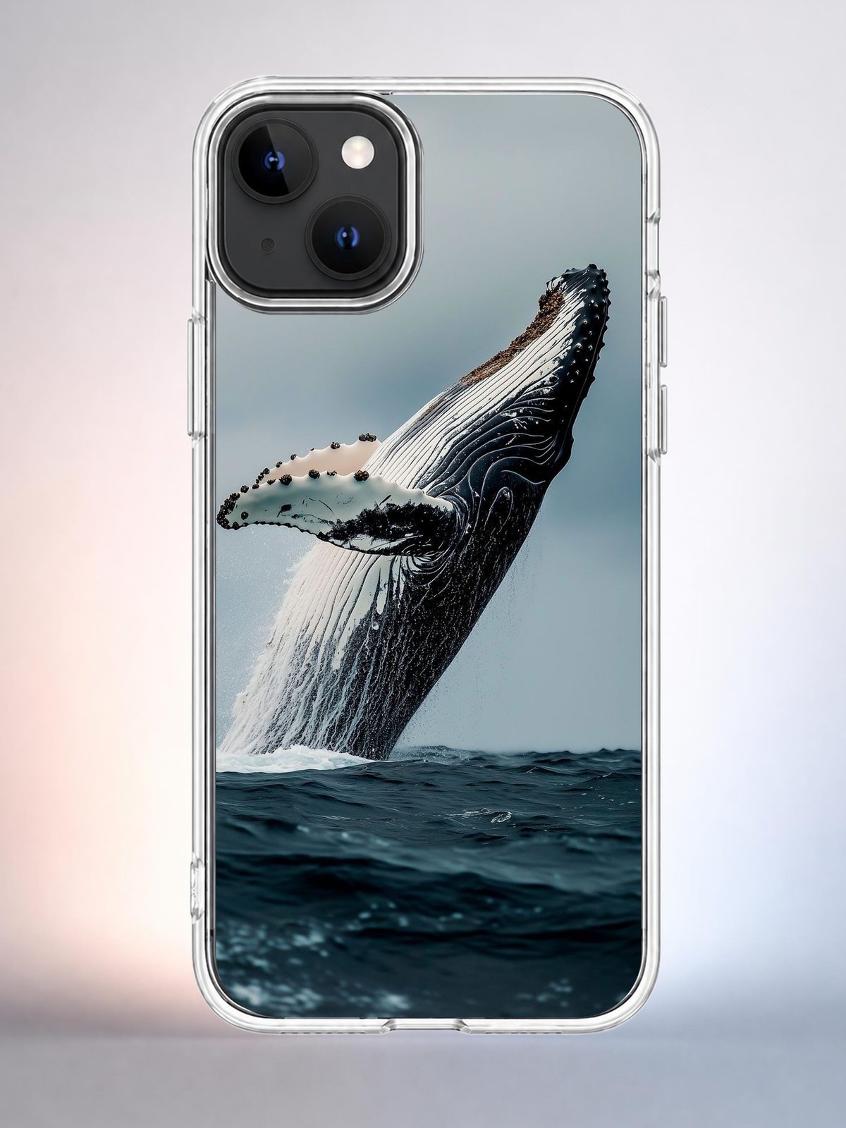 Чехол iPhone 14 Кит горбатый Y2K Indie Sleaze
