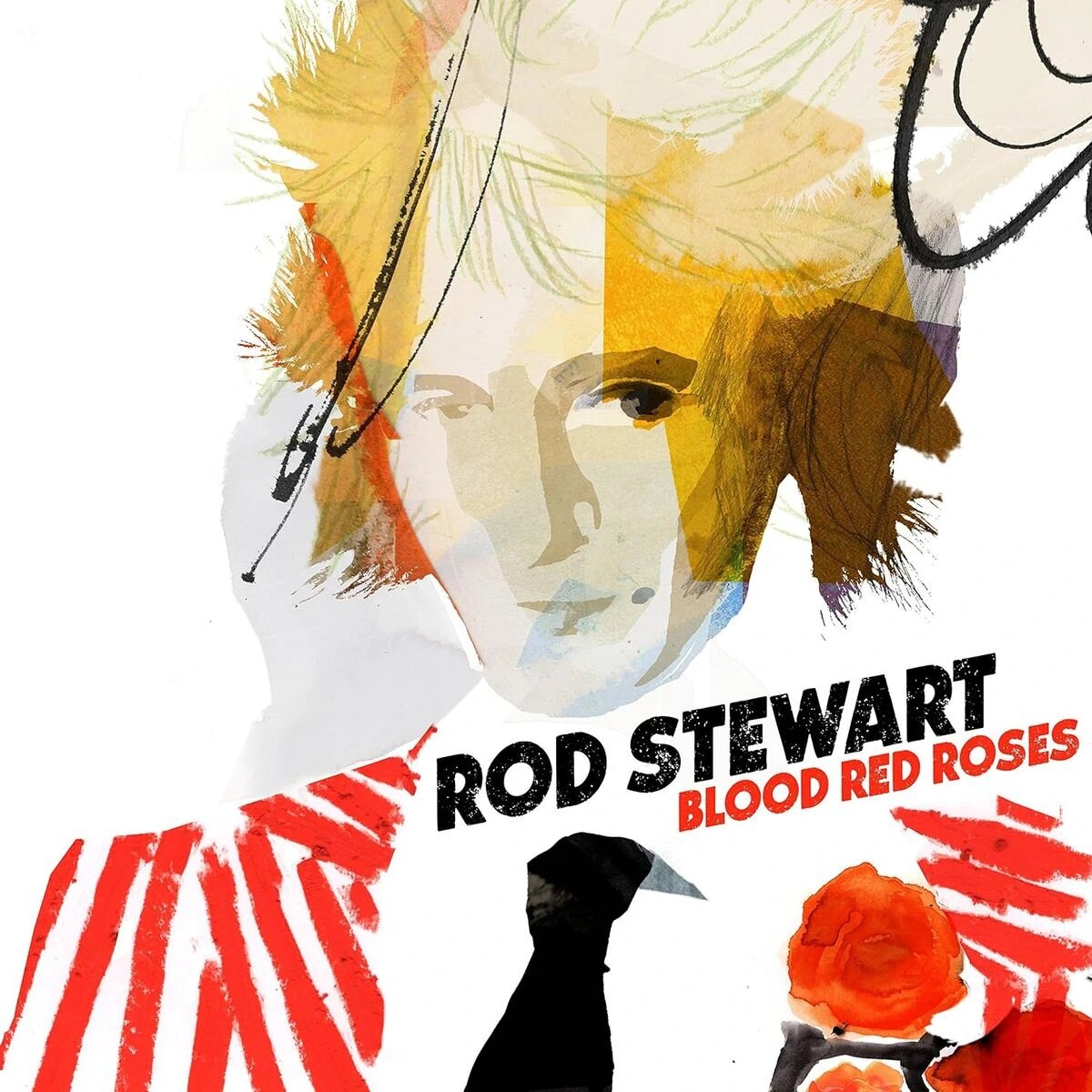 Rod Stewart: Blood Red Roses (CD), 2018, Диск Музыкальный
