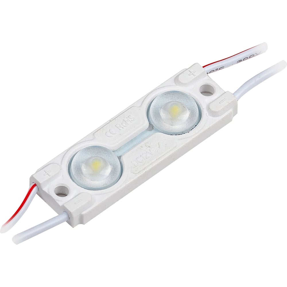 Светодиодный модуль Donled 0.96Вт, 12В, IP65, SMD2835 2LED, 86лм, холодный белый, 20 шт./гирлянда DL2W-L-HP
