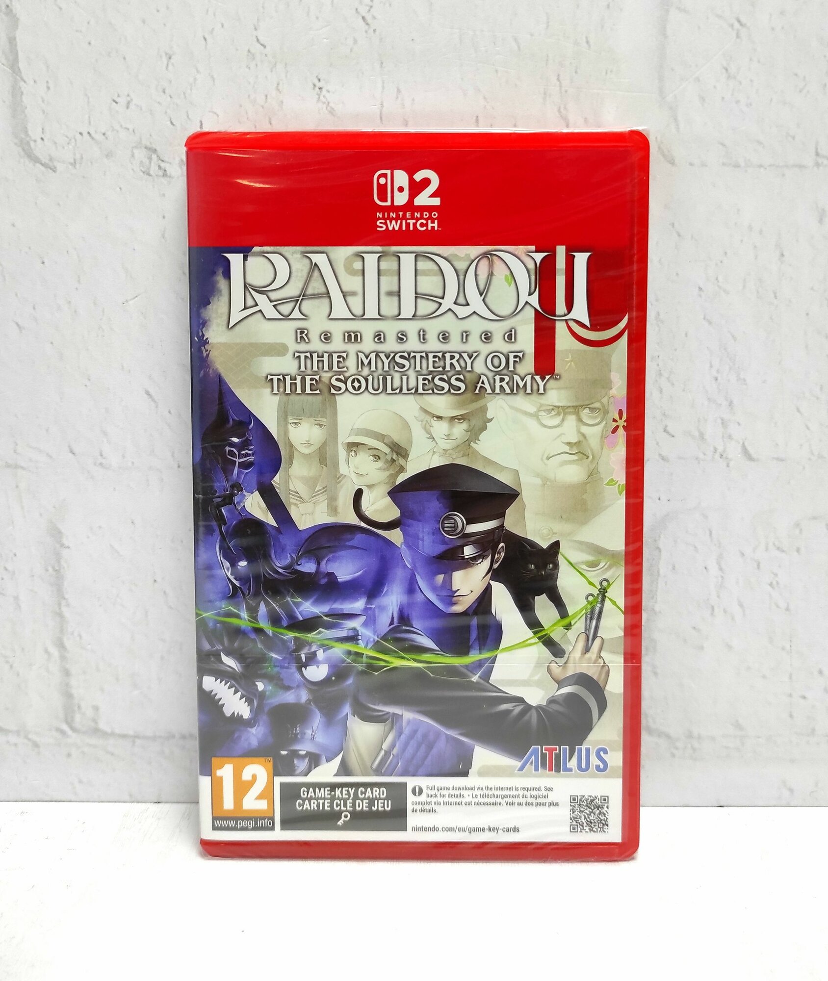RAIDOU Remastered The Mystery of the Soulless Army Английский язык Видеоигра на картридже Nintendo Switch 2
