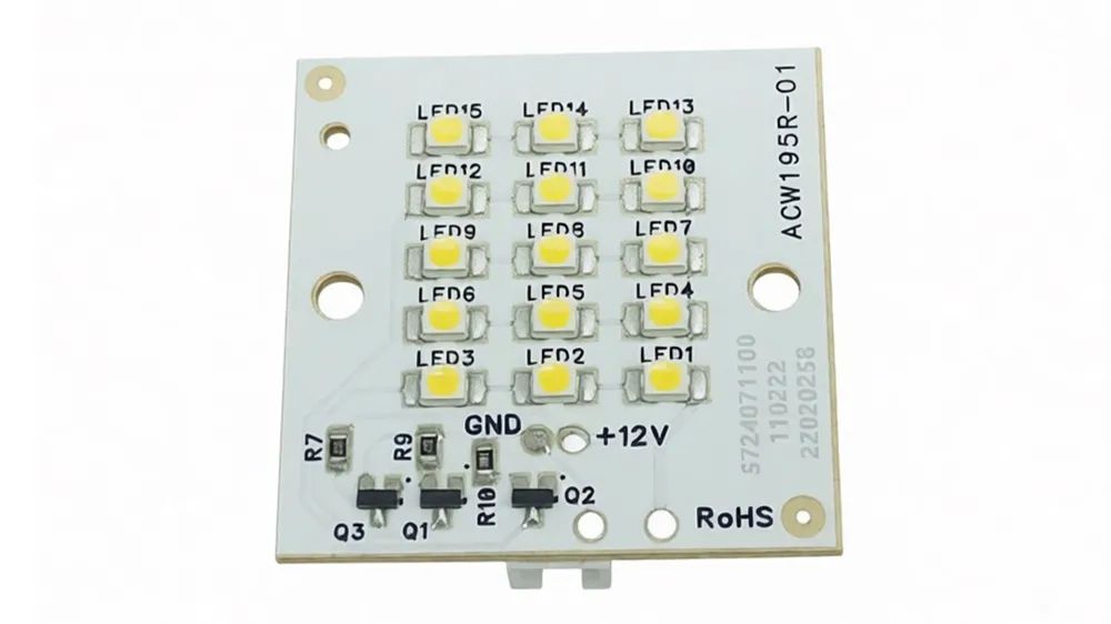 Светодиодная плата для холодильника Indesit IBH 20, BIINS54 1281 ME 865529 (E56063, ACW195R-01, 5724071100, 230323, снято с гарантийной техники), BINF 601361 BNA