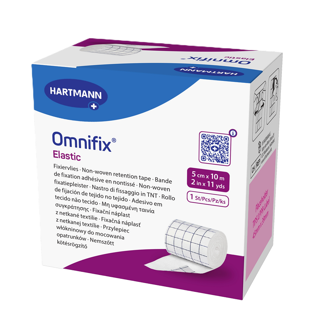Пластырь Омнификс эластик/Omnifix elastic фиксирующий 10 м х 5 см 1 шт