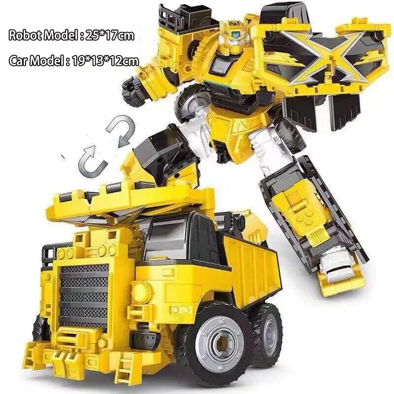 MiniForce 5 в 1 Penta X Ranger Трансформер Желтый, No original box, C