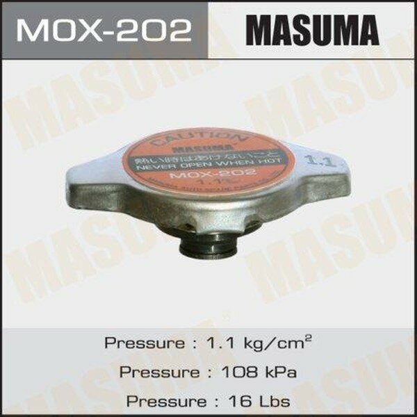 Крышка радиатора 1.1 kg/cm2 MASUMA 1422883746 MOX-202 SFXQ MS