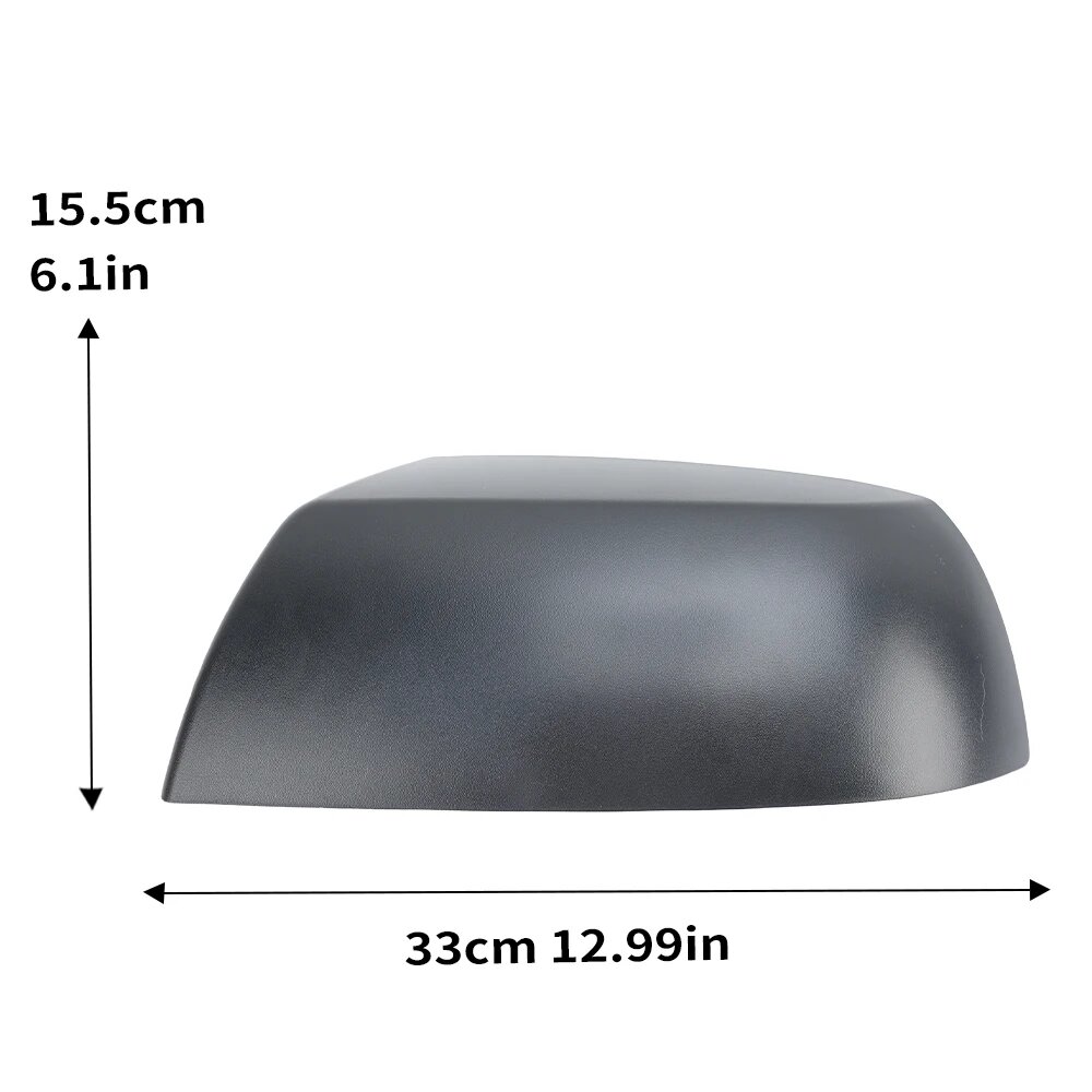 Черная крышка зеркала для Toyota Sequoia/Tundra 2007-2021, левая