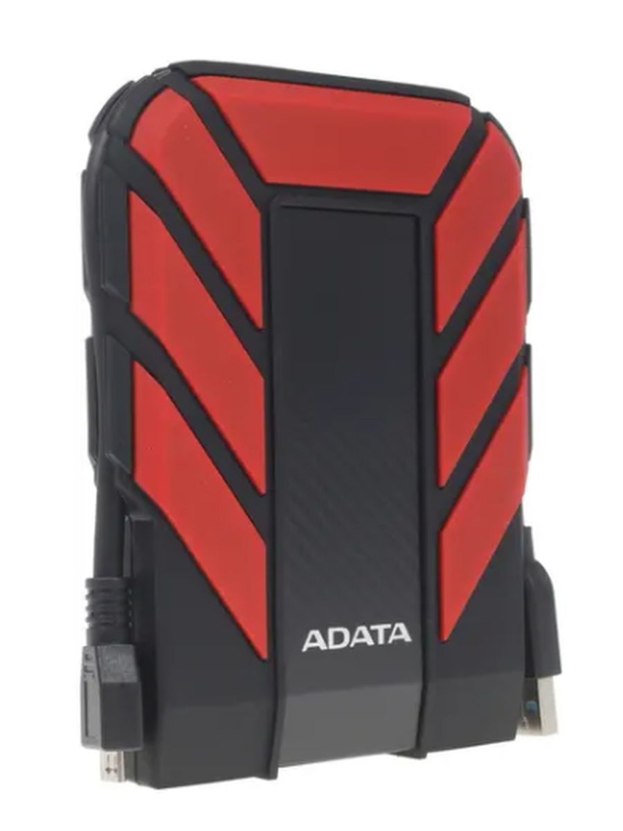 Внешний жесткий диск ADATA 1Тб USB 3.1 Цвет красный AHD710P-1TU31-CRD