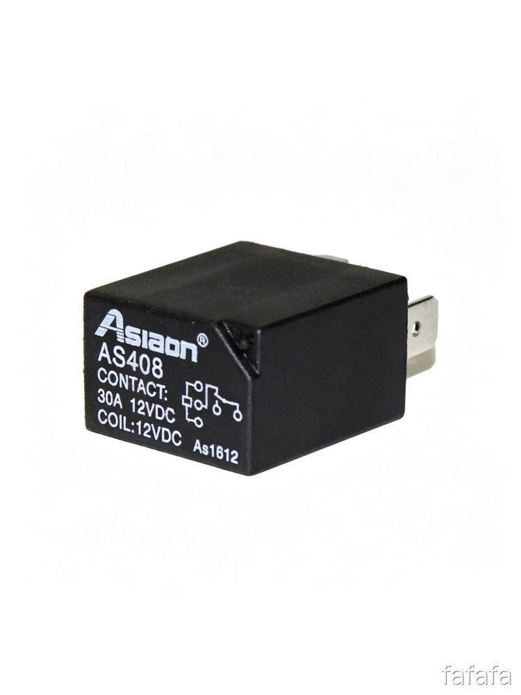 Реле 12V 30A AS408, артикул 9010-150350 для квадроцикла CFMOTO CF500 ATV UTV, 5-контактное автомобильное реле