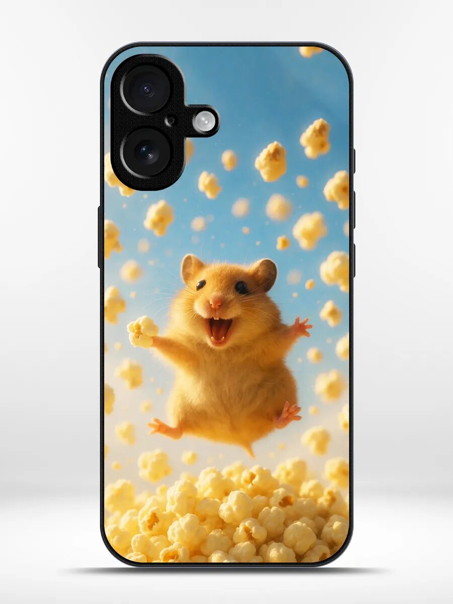 Чехол на iPhone 17 Хомяк