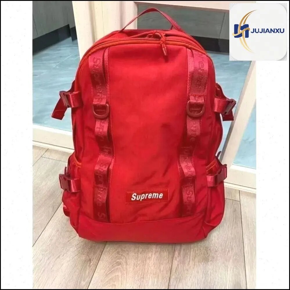 Рюкзак Supreme красный, Артикул: 3090990709, Материал: Оксфорд, Размер: Средний