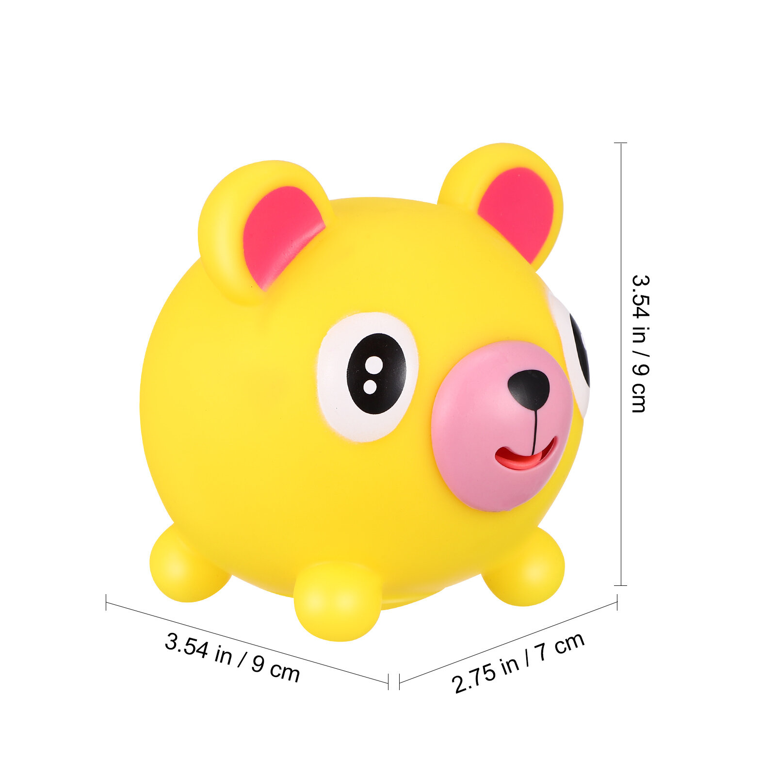 5 Штук Милые Свиньи Игрушки Для Разжимания Animal Squeeze Toys 9.00X9.00X7.00Cm