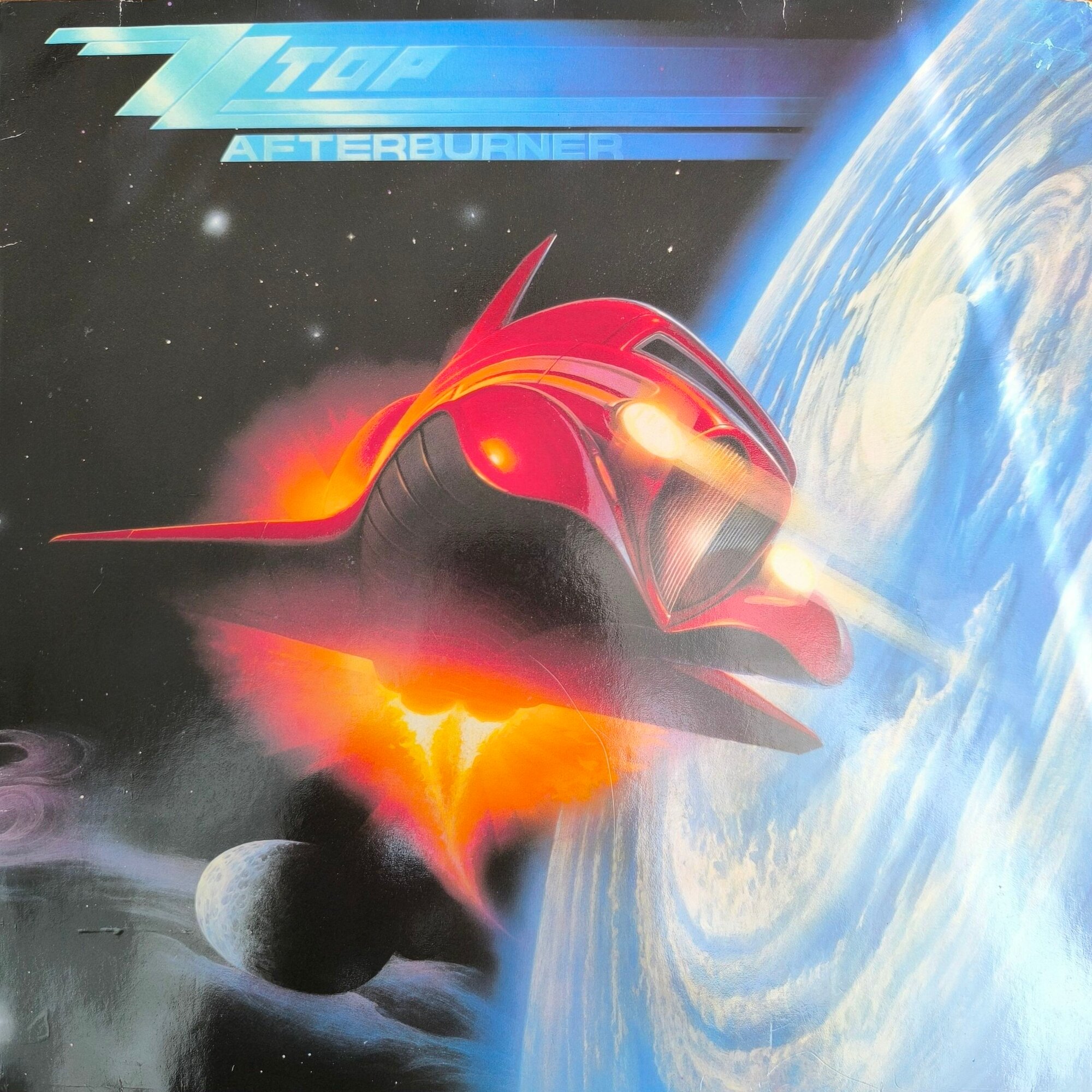 ZZ Top: "Afterburner", блюз - рок (1985, CD диск)