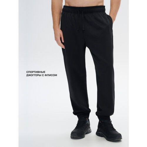 фото Брюки спортивные rank core fleece joggers, размер xxl, черный