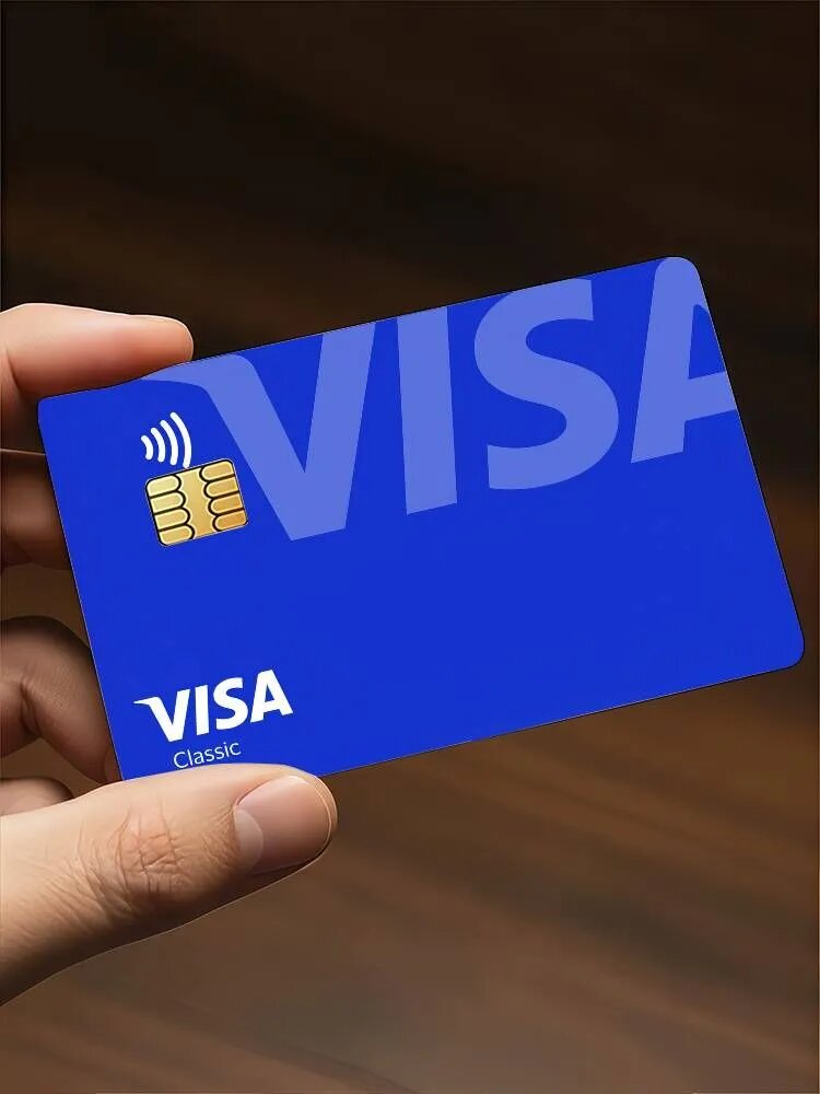 VISA Наклейки на кредитные карты банковские и дебетовые декоративная защита устойчивые к царапинам подарок 4 шт