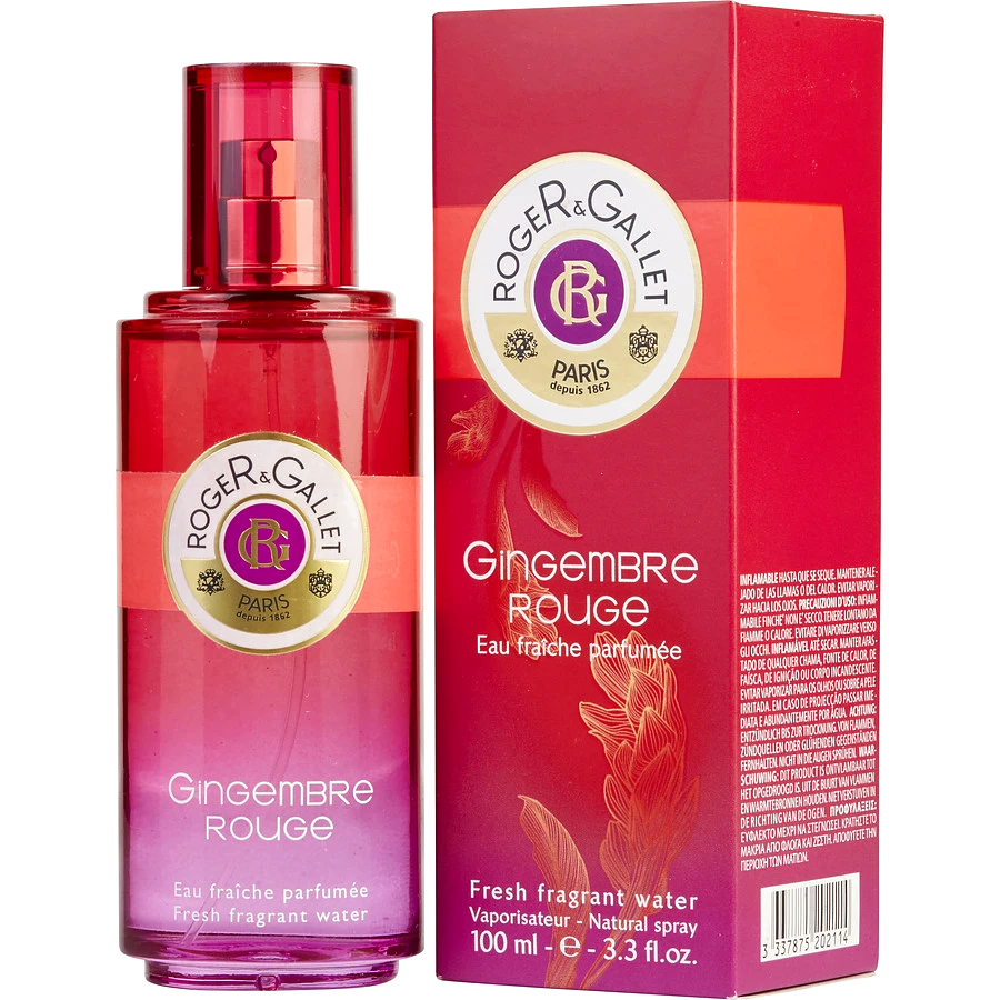 Gingembre Rouge Roger and Gallet парфюмерная вода для женщин 100 мл / Джинджембр Руж