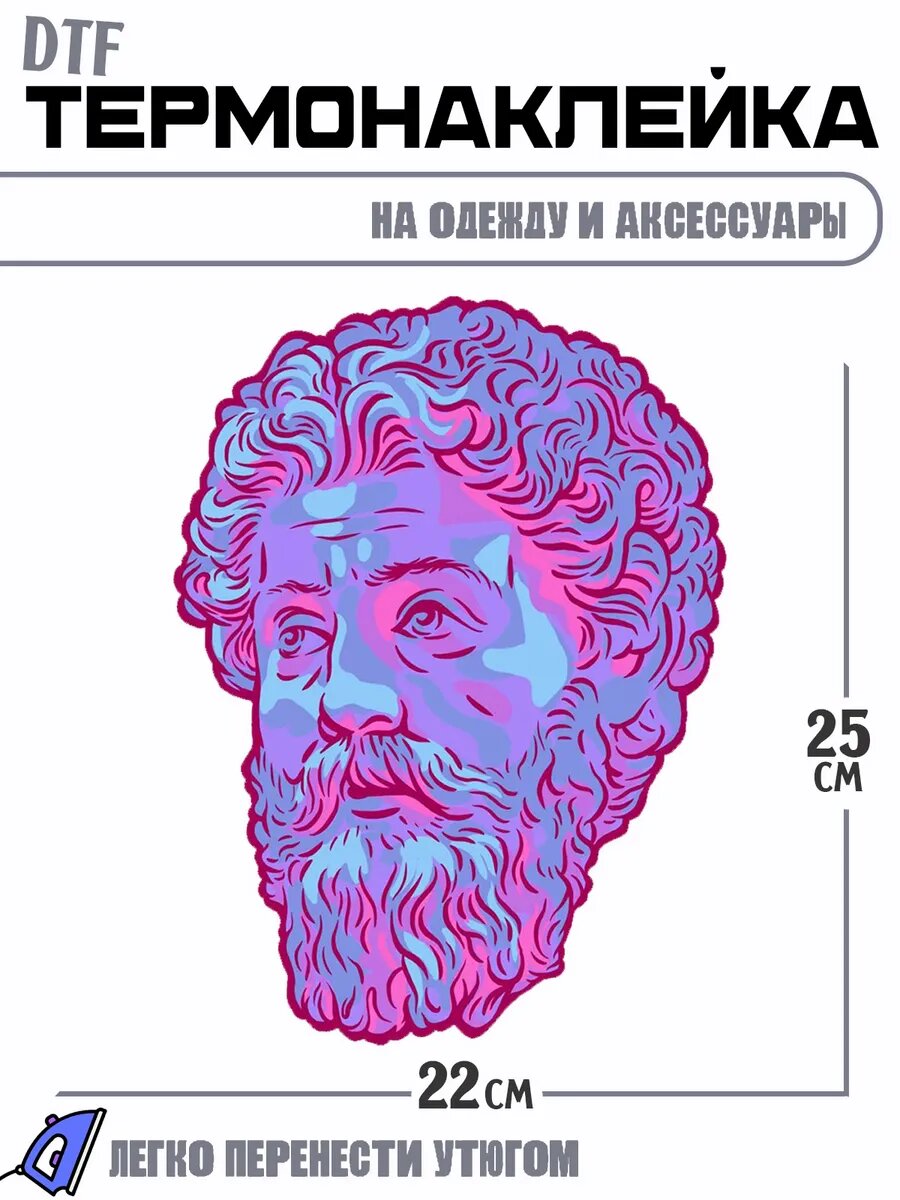 Термонаклейка Аристотель