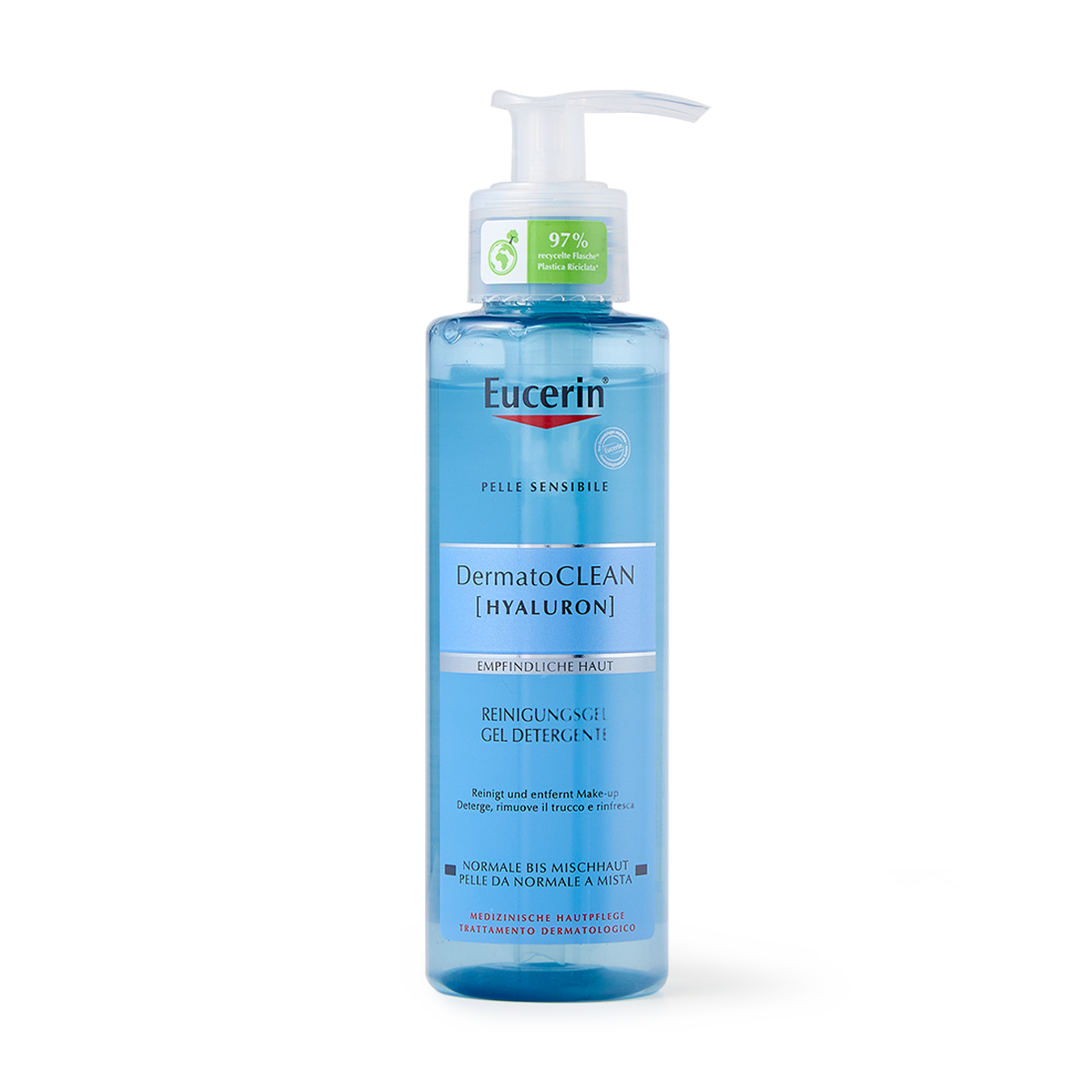 Гель для умывания Eucerin DermatoClean освежающий и очищающий