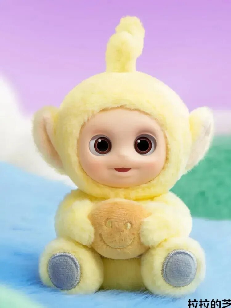 Мягкая игрушка Teletubbies Лала, серия Say Hello, слепая коробка, плюш, желтый цвет