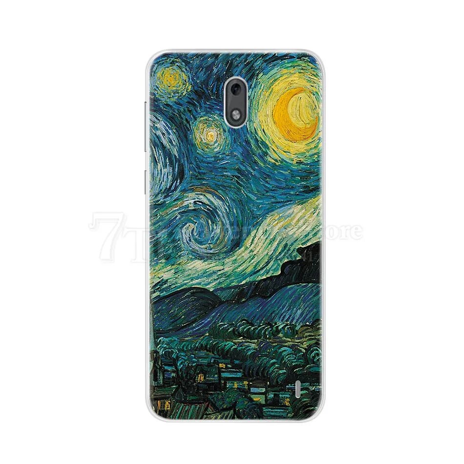 Чехол для Nokia2 Nokia 2, мягкий чехол из ТПУ для Nokia 2 TA-1029 TA-1035, Черный, черный