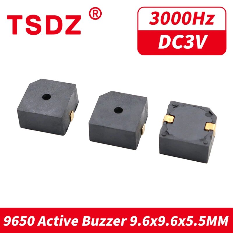 Активный зуммер SMD9650 TSDZ 3V, 1шт