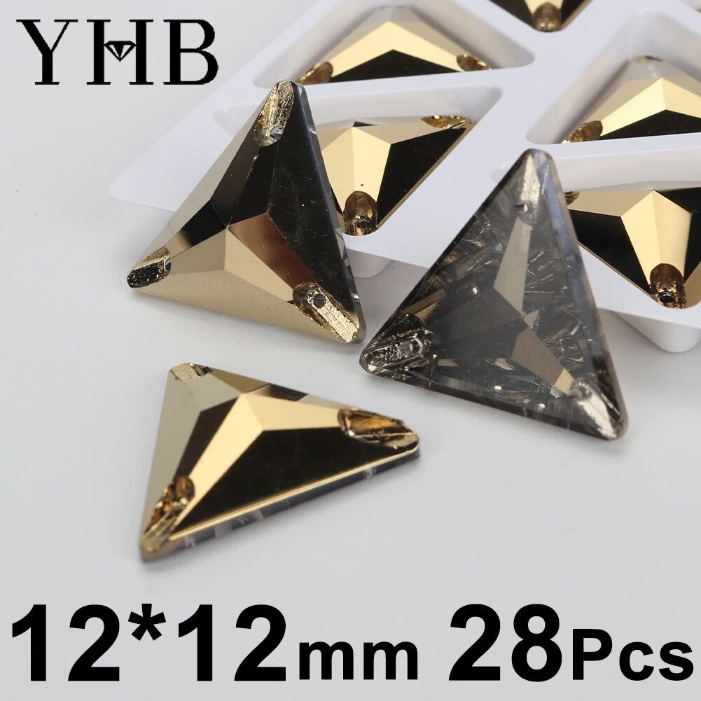 Стразы стеклянные YHB Dorado Galactic Rolivi
