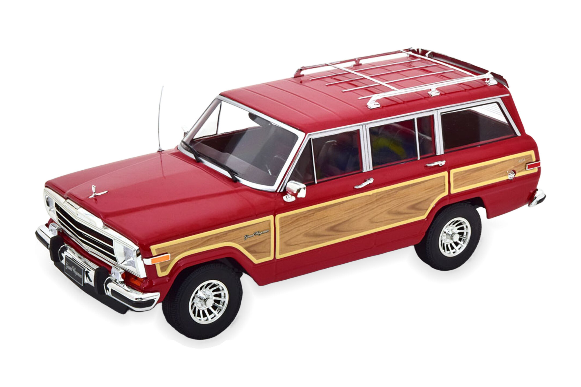 Модель коллекционная KK-SCALE Jeep grand wagoneer 1989 red