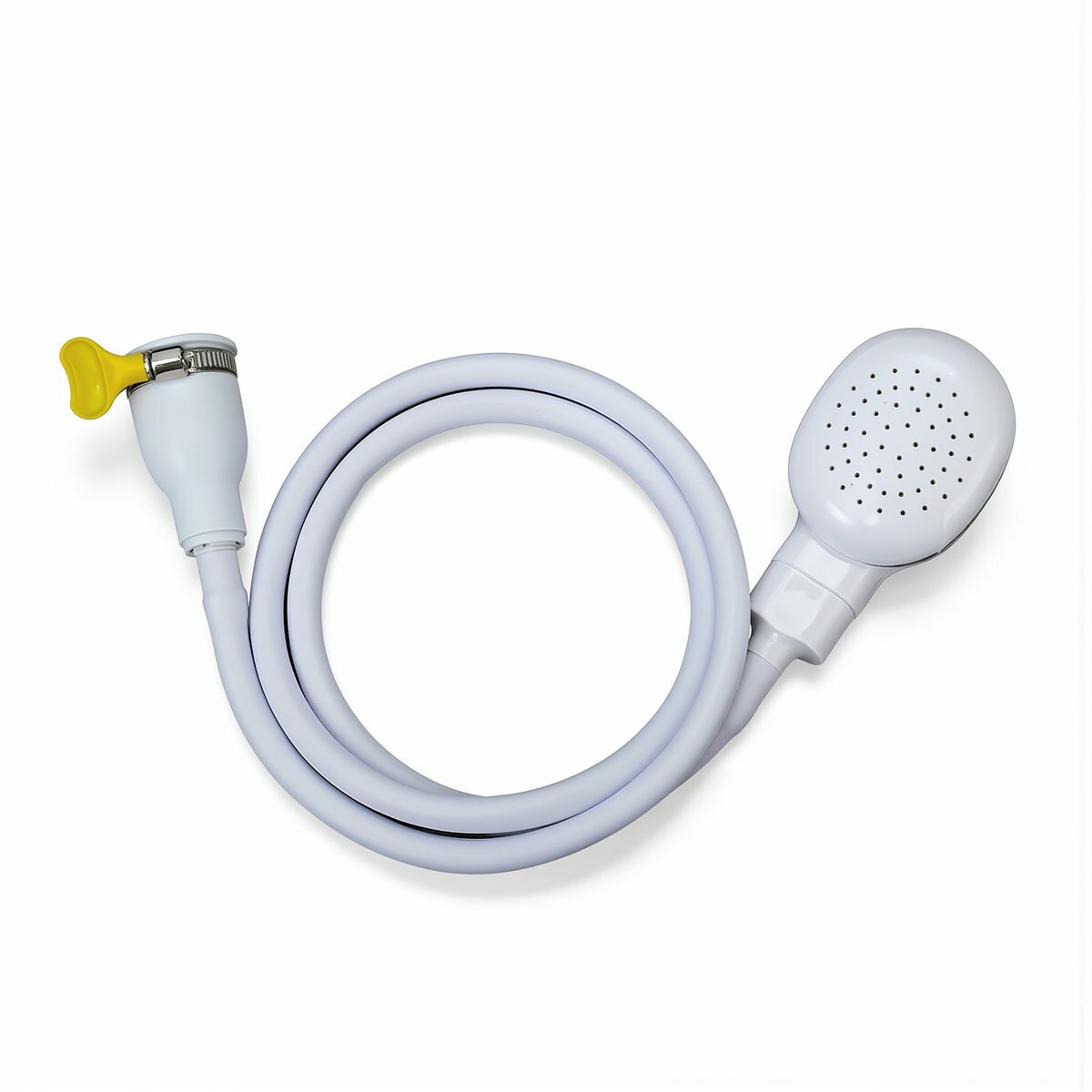Душ для домашних животных лейка для купания собак шланг 1.3 метра мягкая струя пластик АБС белый набор для дома ванной