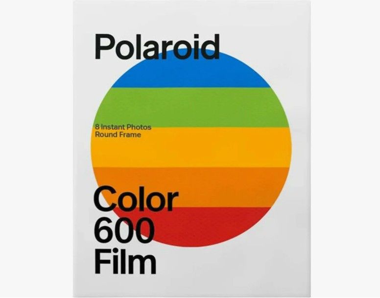 Кассеты Polaroid Color 600 Rond Frame цветная
