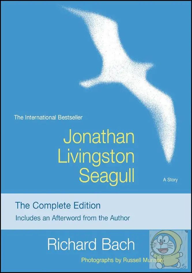Jonathan Livingston Seagull by Richard Bach, Inspirational Fable Novel, Complete Edition Paperback