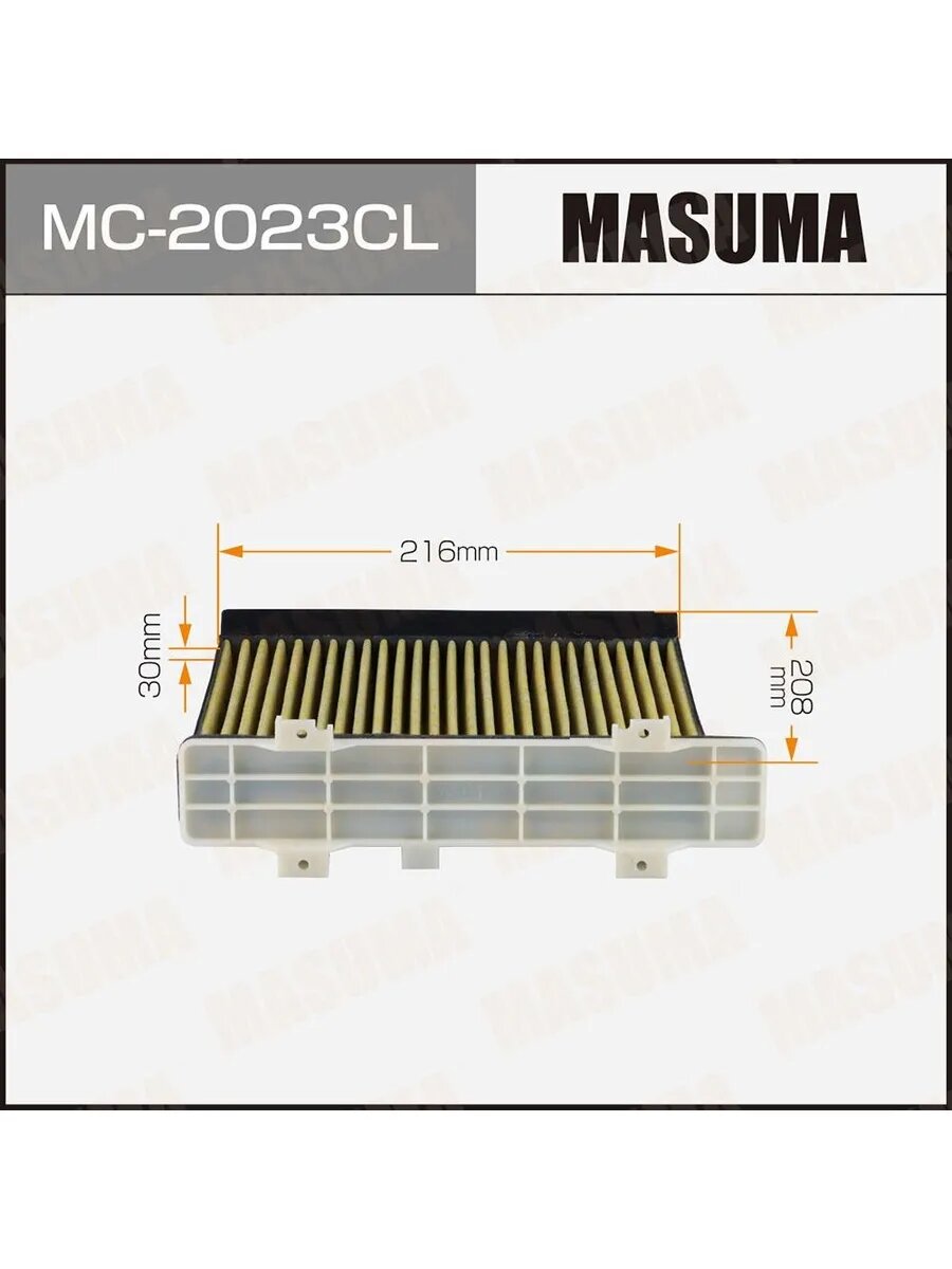 Фильтр салона угольный, арт. MC2023CL