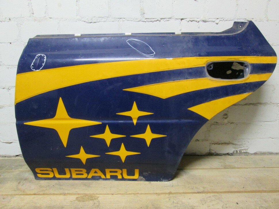 Дверь задняя левая Subaru Impreza GC8 б/у