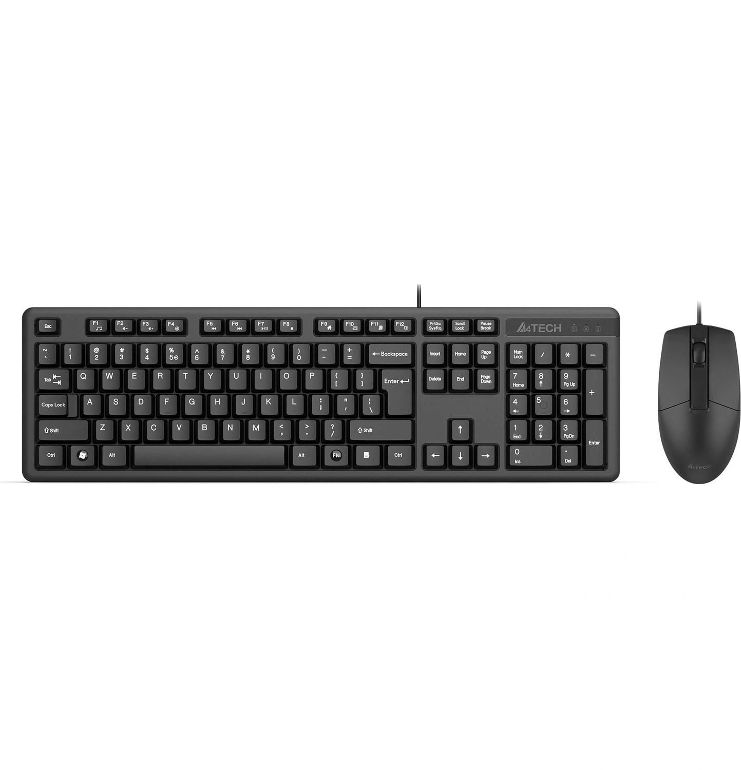Комплект клавиатура и мышь A4Tech KK-3330 (KK-3330 USB (BLACK))