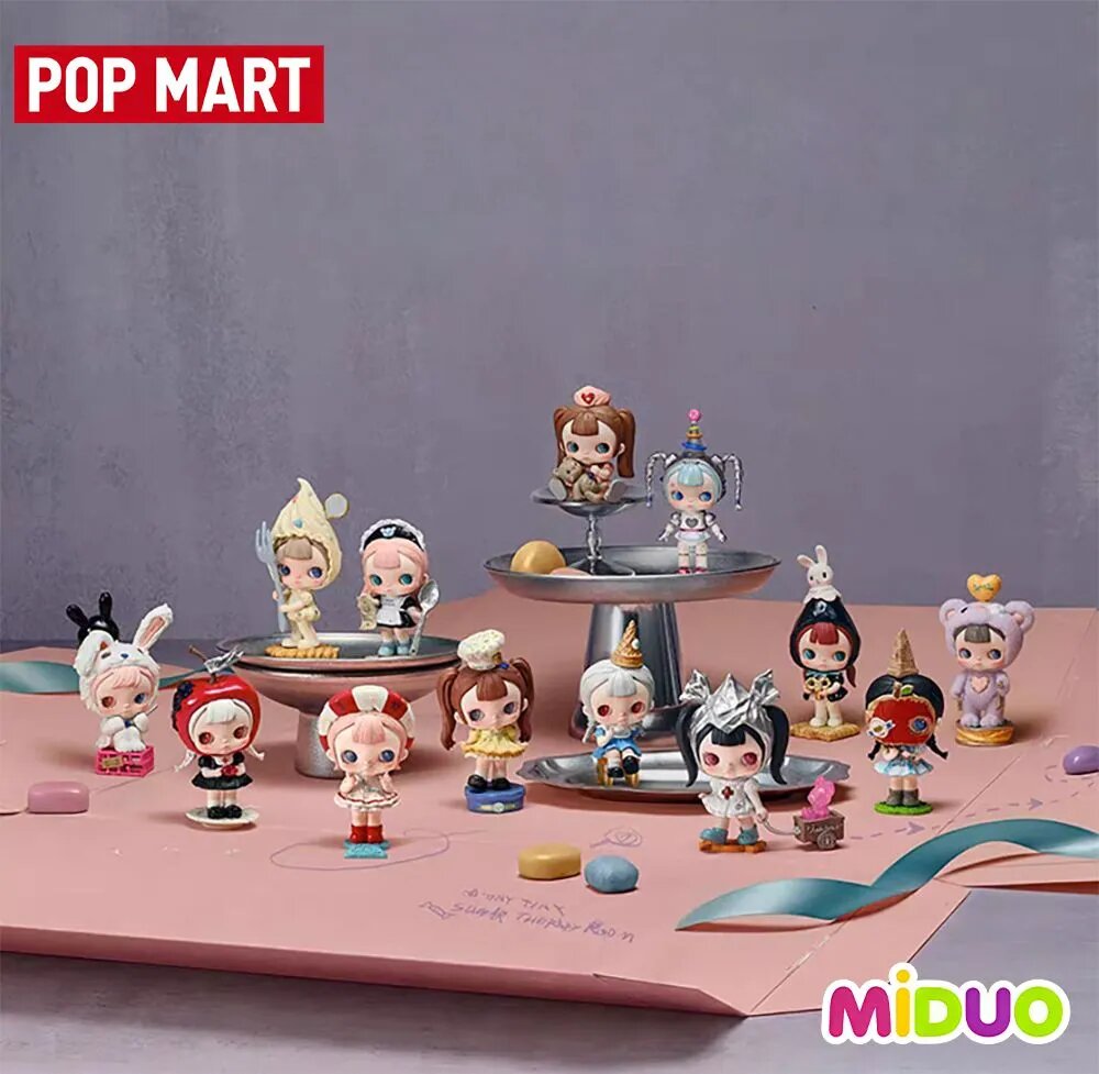 Коллекционная POP MART TinyTiny - Act I: Sugar Therapy Room Series Figures, Подарки,1 шт