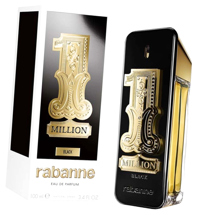 Paco Rabanne 1 Million Black Eau De Parfum 100 мл / Пако Рабан Миллион Блэк духи мужские