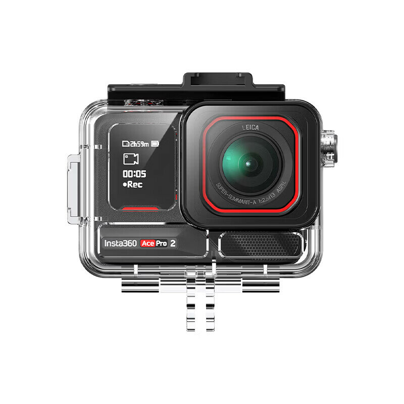 Водонепроницаемый дайвинг-чехол для Insta360 Ace Pro 2 спортивной панорамной камеры с защитным комплектом Версия：[Выбор
