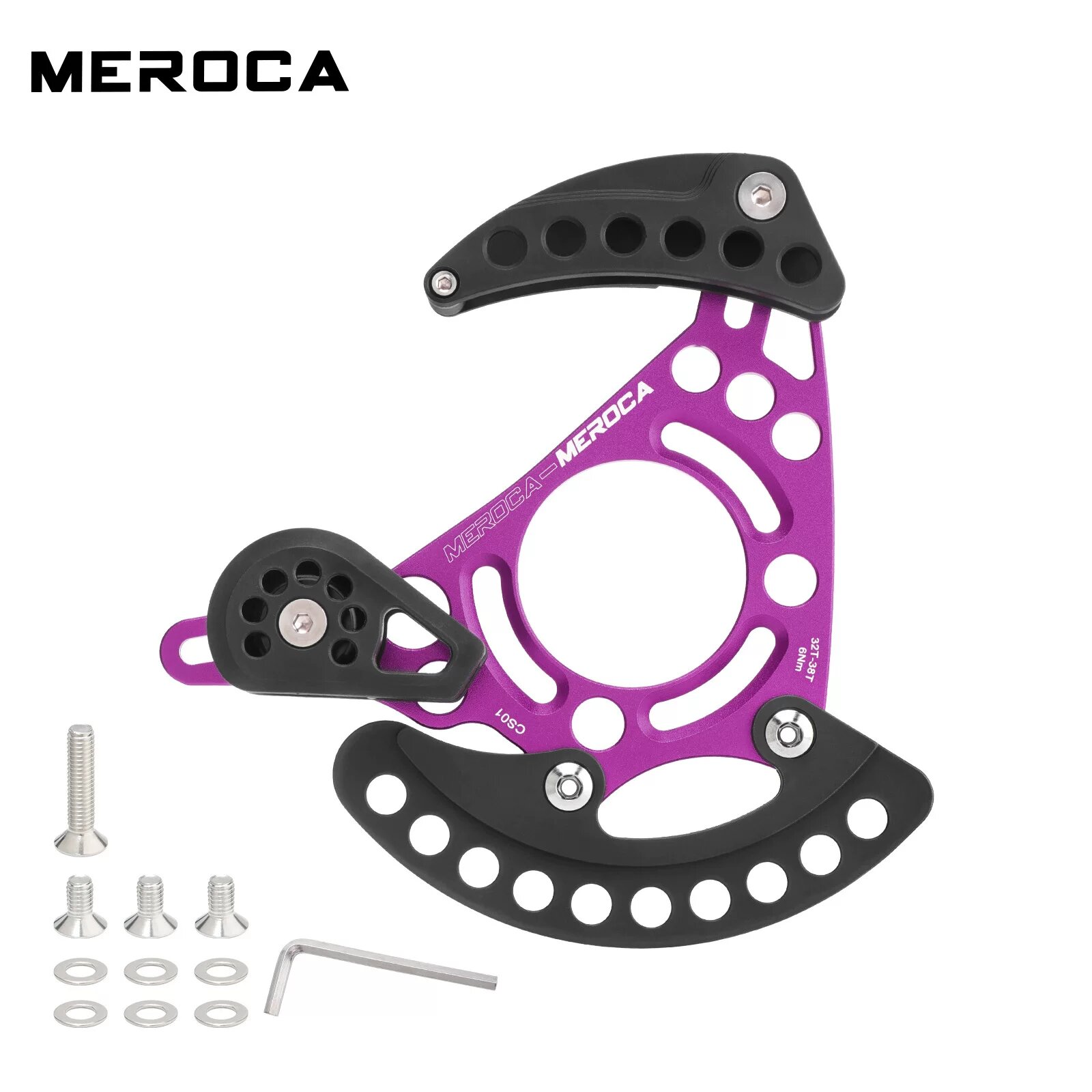 MEROCA однодисковая цепная направляющая для ISCG03/05/BB нижнего каретки, совместимая с горными велосипедами AM и DH -