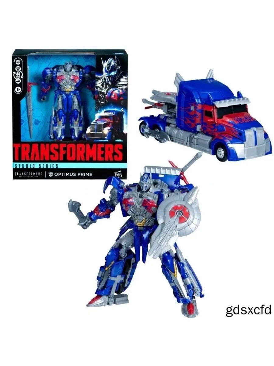Трансформеры Игрушка Transformers Studio Series Transformers: Age Of Extinction Leader Class Optimus Prime 21.5cm